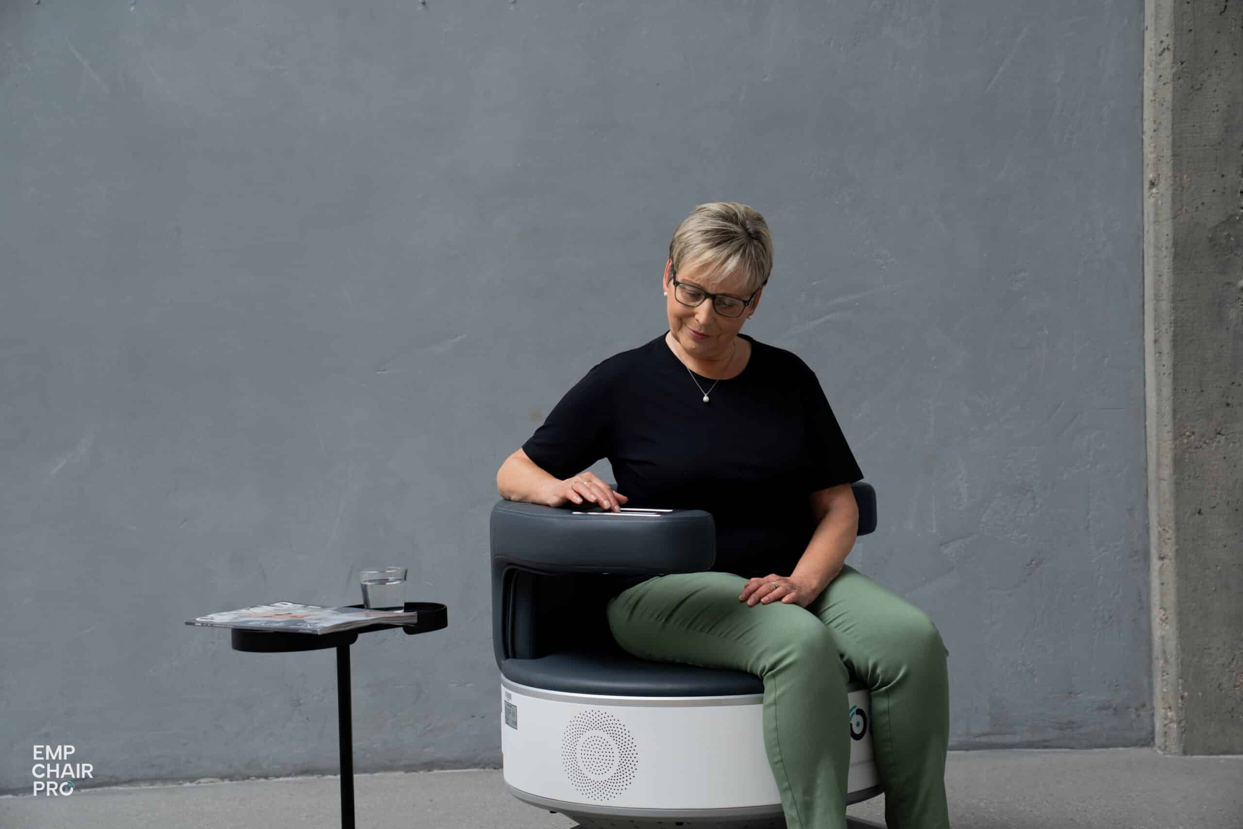 Anwendung am EMP Chair Pro one